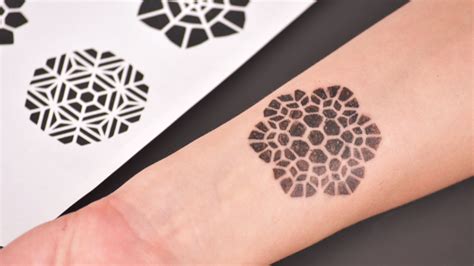 temporary tattoos using paper